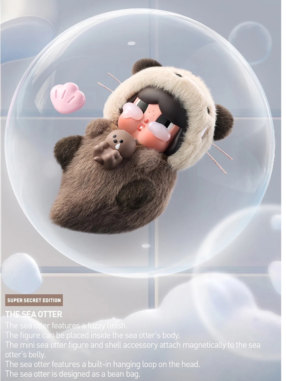 Cry Me an Ocean Cry Baby Figures - Super Secret Rare - The Sea Otter